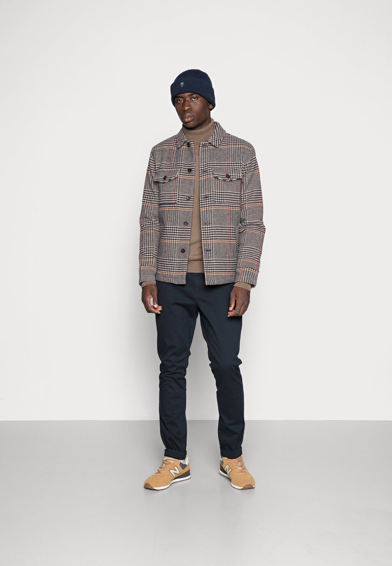 Anerkjendt Bastian Hound Tooth Check Jacket Vasarinė Striukė Incense Smėlinė Zalando Lt