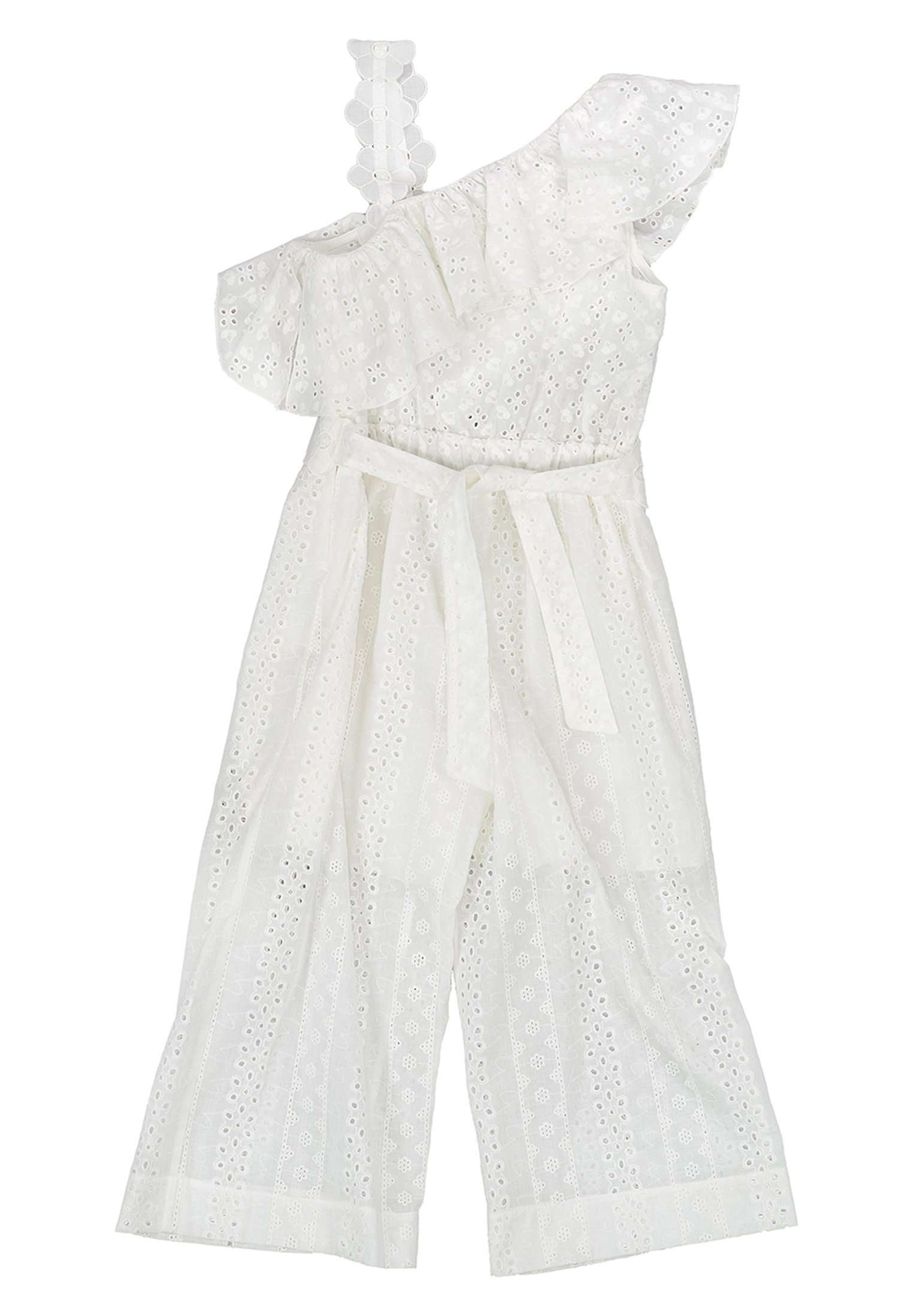 PLEASE Tuta jumpsuit - bianco lana/bianco - Zalando.it