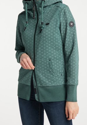 Sweat zippé - dark green