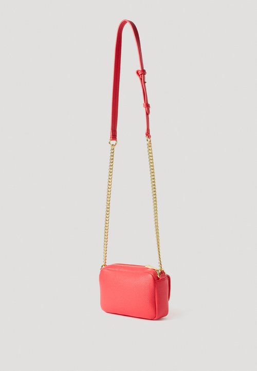 Borsa a tracolla da donna in pelle con design multitasche, borsa a tracolla da lavoro, borsa a tracolla da donna in pelle rossa con grande capacità, Rosso, Taglia unica Borsa a tracolla da donna in pelle con design multitasche, borsa a tracolla da lavoro, borsa a tracolla da donna in pelle rossa con grande capacità, Rosso, Taglia unica