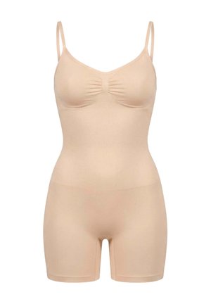 SNOCKS, SHAPING BODYSUIT SHORTS - Body - beige