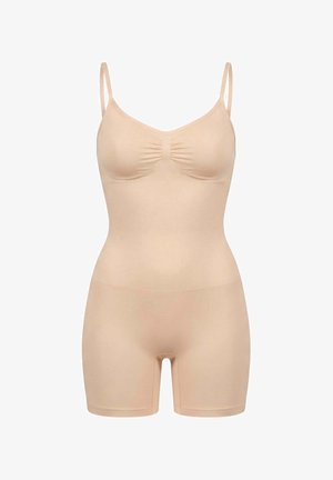 SNOCKS, SHAPING BODYSUIT SHORTS - Body - beige
