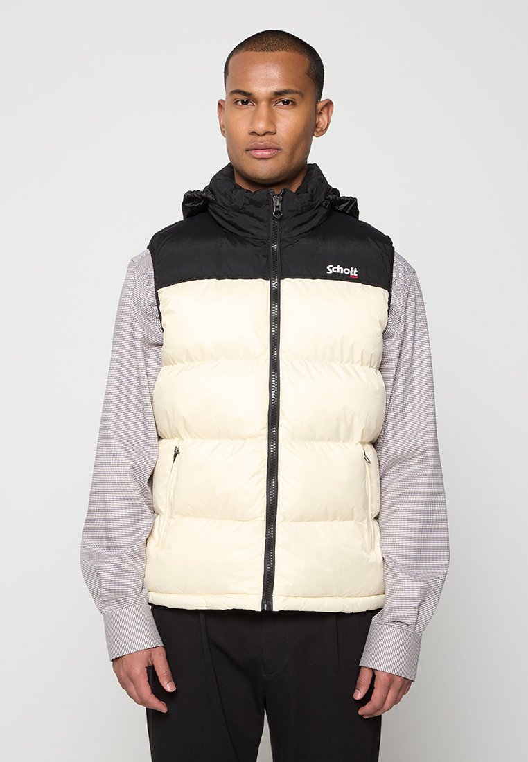 Schott Bodywarmer crème
