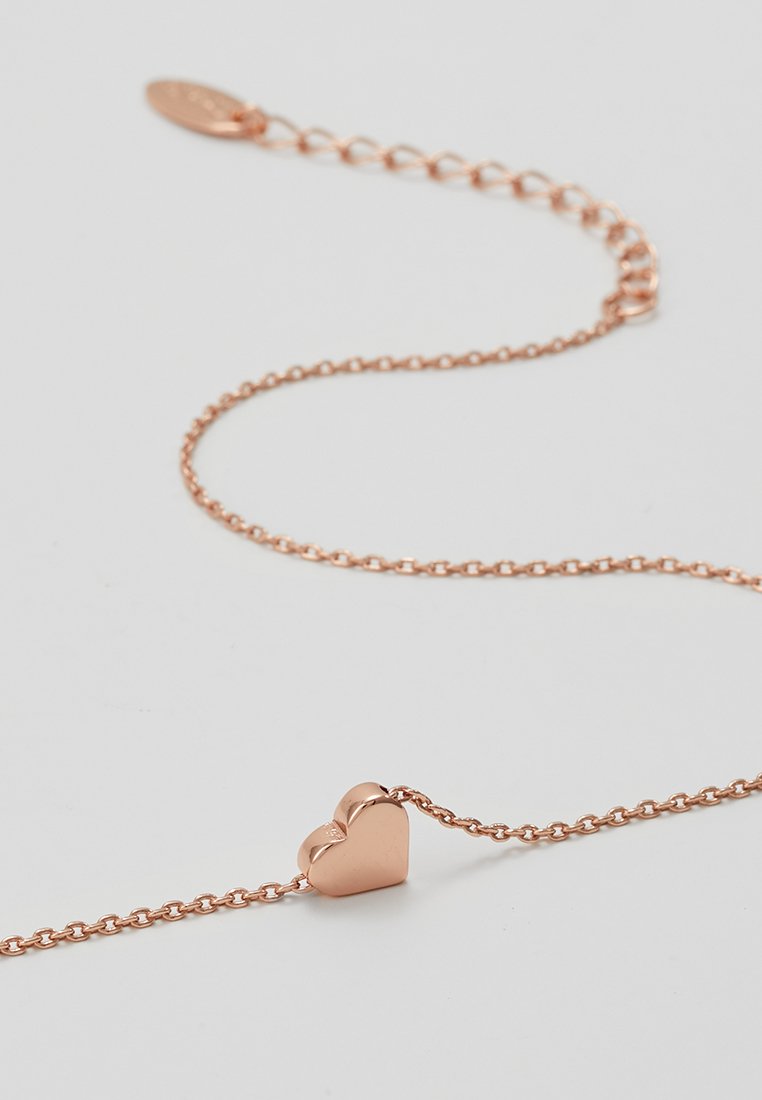Orelia THRU HEART - Necklace - rose 