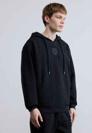 LUX - Φούτερ με κουκούλα - dark blue