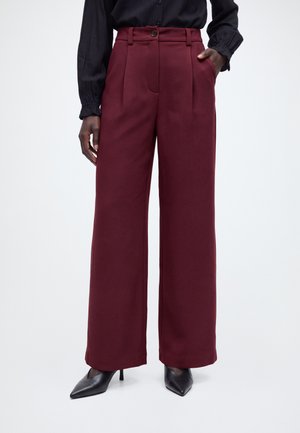 Modström, GALEMD WIDE PANTS - Панталони - windsor wine