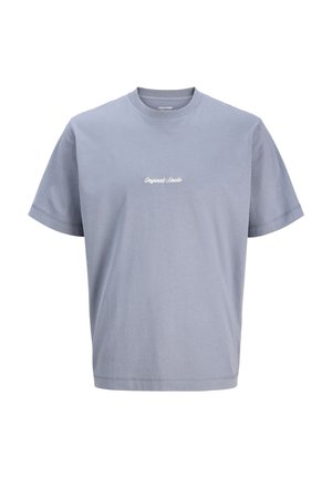 JORNORREBRO EMB TEE SS CN NOOS JNR - T-shirt print - tradewinds