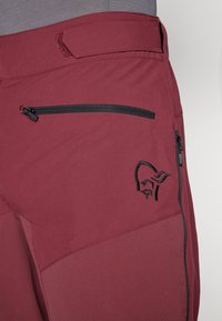 Norrøna FJØRÅ PANTS - Biciklističke hlače - tawny port