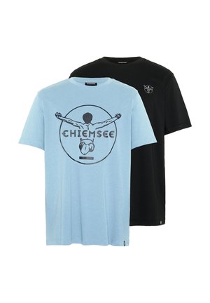 Chiemsee, T-SHIRT IM DOPPELPACK MIT LOGOPRINT - Print T-shirt - spring lake