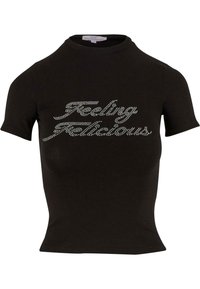 FEELING - Tricou cu imprimeu - black