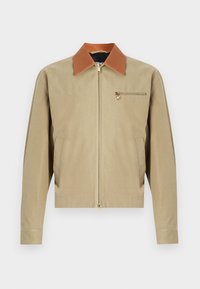 BLOUSON SOFT HAND FABRIC CONTRAST - Light jacket - warm beige