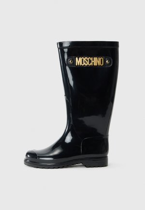 UNISEX - Bottes en caoutchouc - black/gold-coloured