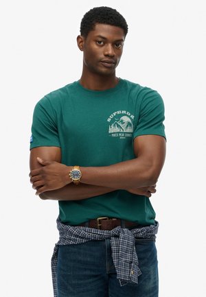 LO-FI OUTDOORS - Camiseta estampada - erin green