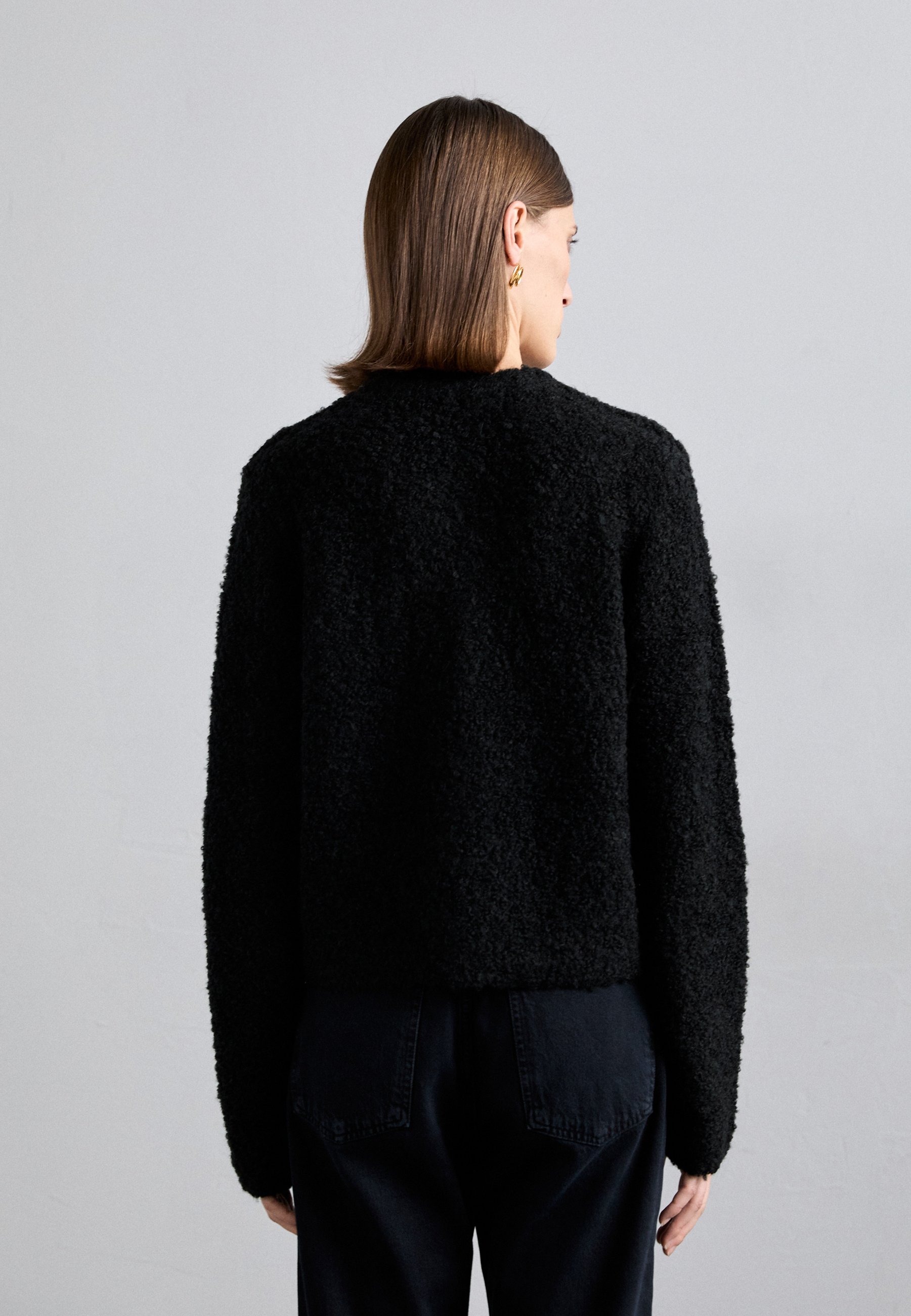 売れ筋商品|||デザイナーズリミックス ニット&セーター レディース アウター BRIELLE JACKET - Cardigan - black Brielle Jacket Black