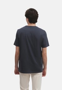 Silbon RAQUETA - Camiseta estampada - azul marino