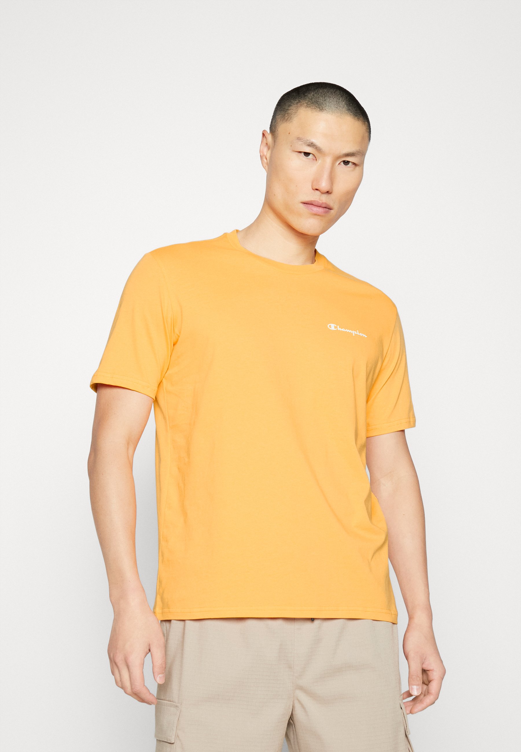 Champion CREWNECK - Basic T-shirt - orange - Zalando.co.uk