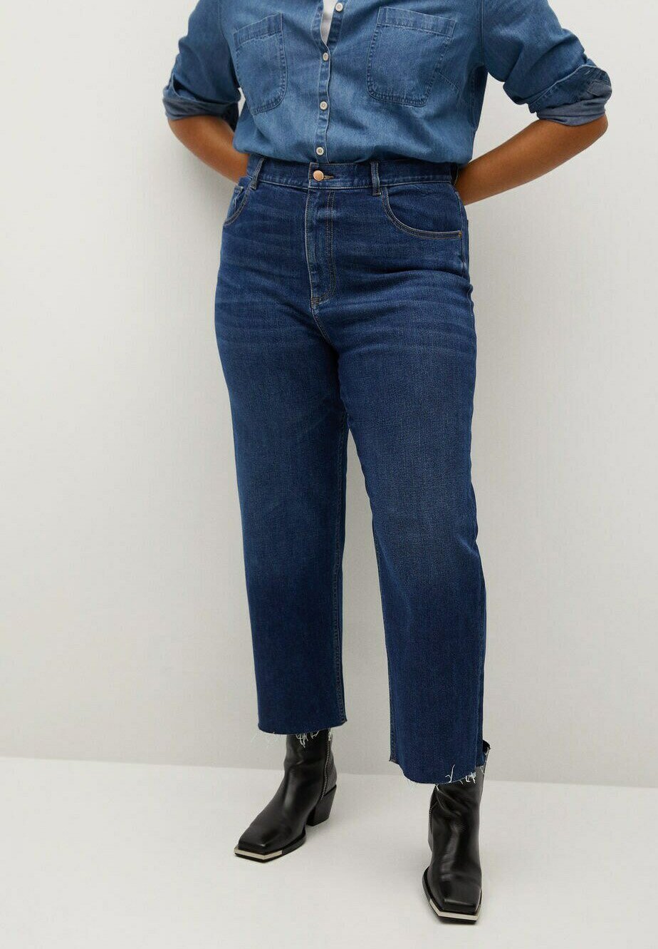 mango violeta jeans