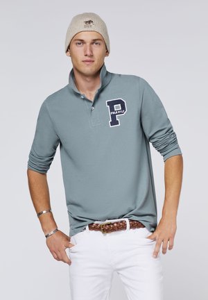 Polo Sylt LABEL-AKZENT - Langarmshirt - blue mirage