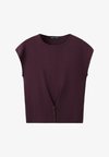 T-shirt imprimé - bordeaux