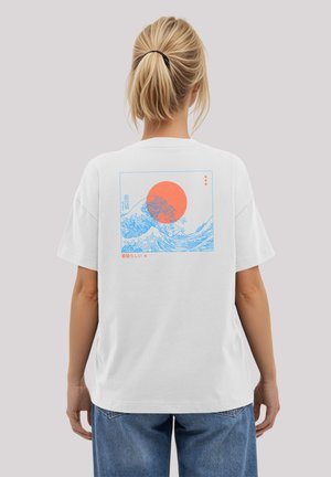 F4NT4STIC KANAGAWA WELLE JAPAN - Print T-shirt - off white