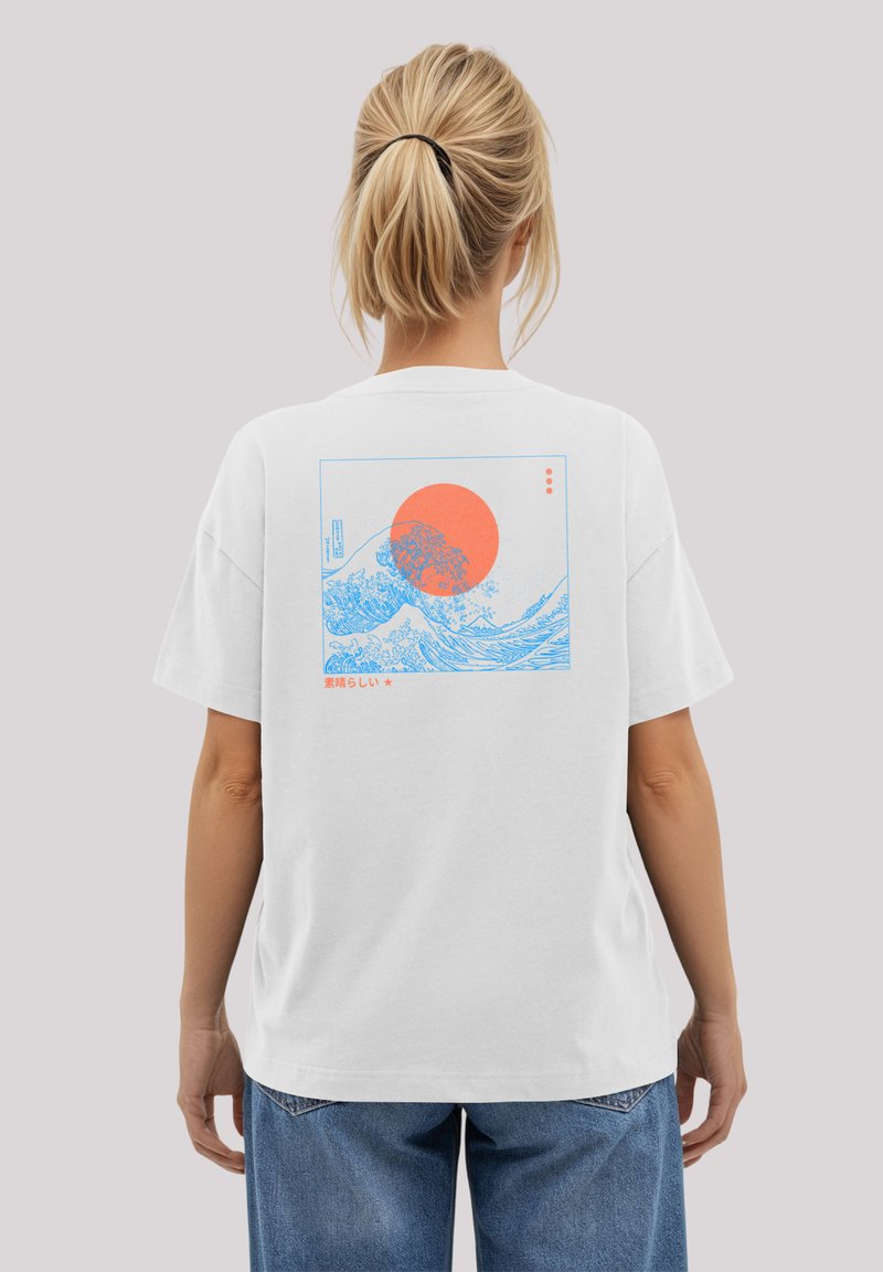 F4NT4STIC KANAGAWA WELLE JAPAN - T-Shirt print - off white