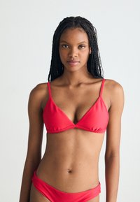 Seafolly ESSENTIALS FIXED TRI BRA - Bikini augšdaļa - chilli