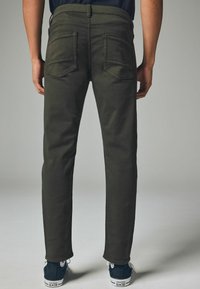 Next COMFORT STRETCH - Vaqueros slim fit - khaki green