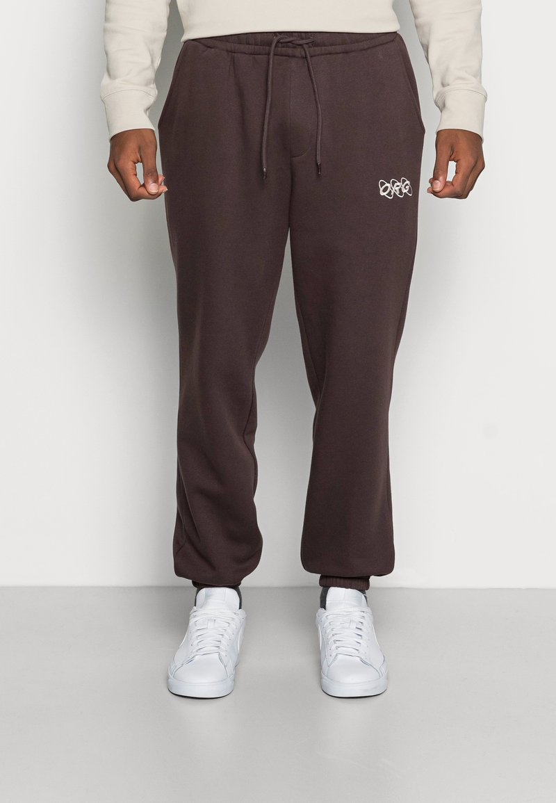 Jack & Jones JJIKANE ELLIOT - Calças de fato de treino - seal brown