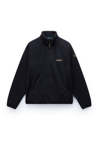 Felpa in pile - black