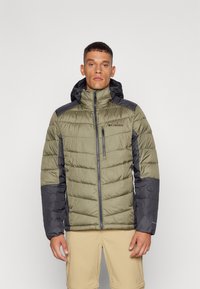Columbia LABYRINTH LOOP™ II HOODED JACKET - Vinterjakker - stone green/shark