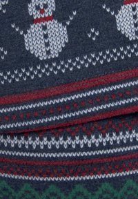 LASCANA SET - Pyjama set - dunkelblau gemustert