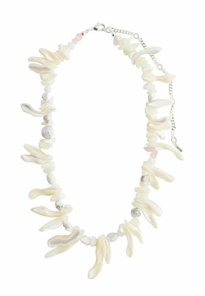 LIGHT SEASHELL - Kaulakoru - silver plated