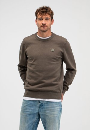 CLIFDEN CO CREW - Trui - dk granite green