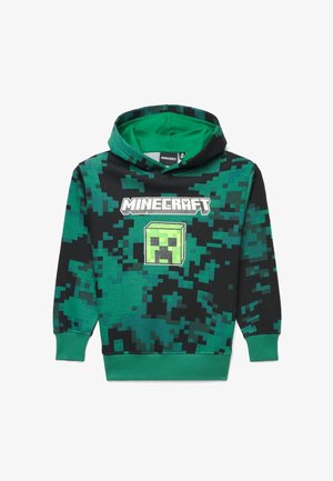 Terranova, FELPA CON CAPPUCCIO MINECRAFT® TIE DYE - Felpa con cappuccio - var verde