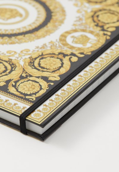 Versace NOTEBOOK CRETE DE FLEUR - Σημειωματάριο - gold-coloured/white/black