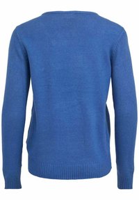 VILA VIRIL V NECK - Stickad tröja - delft