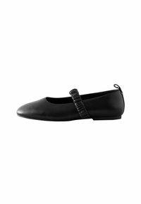 REGULAR FIT-FOREVER COMFORT  - Bokapántos balerina cipők - black