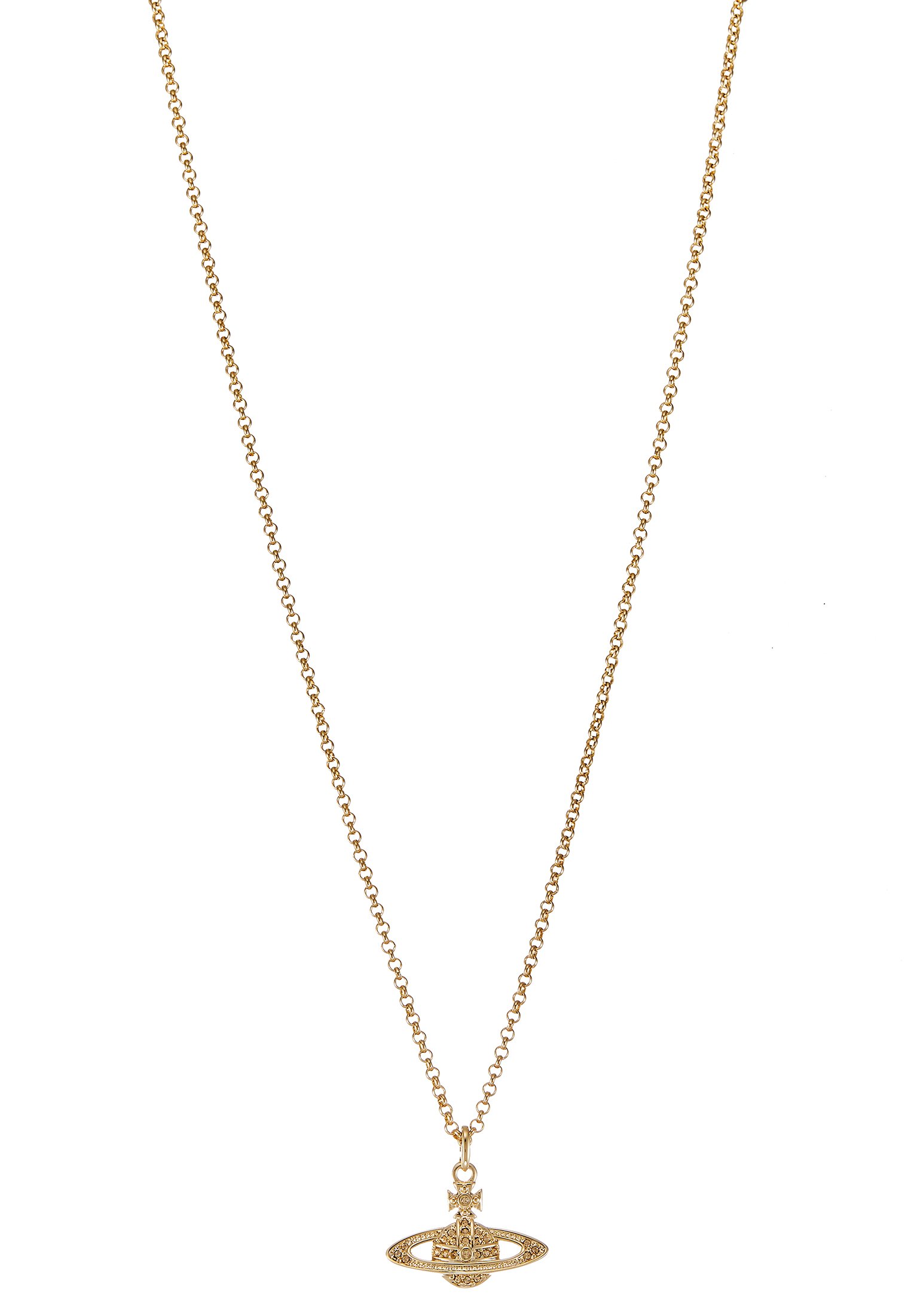 Vivienne Westwood MINI RELIEF PENDANT UNISEX - Necklace - light 