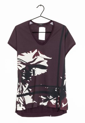 T-shirt con stampa - purple