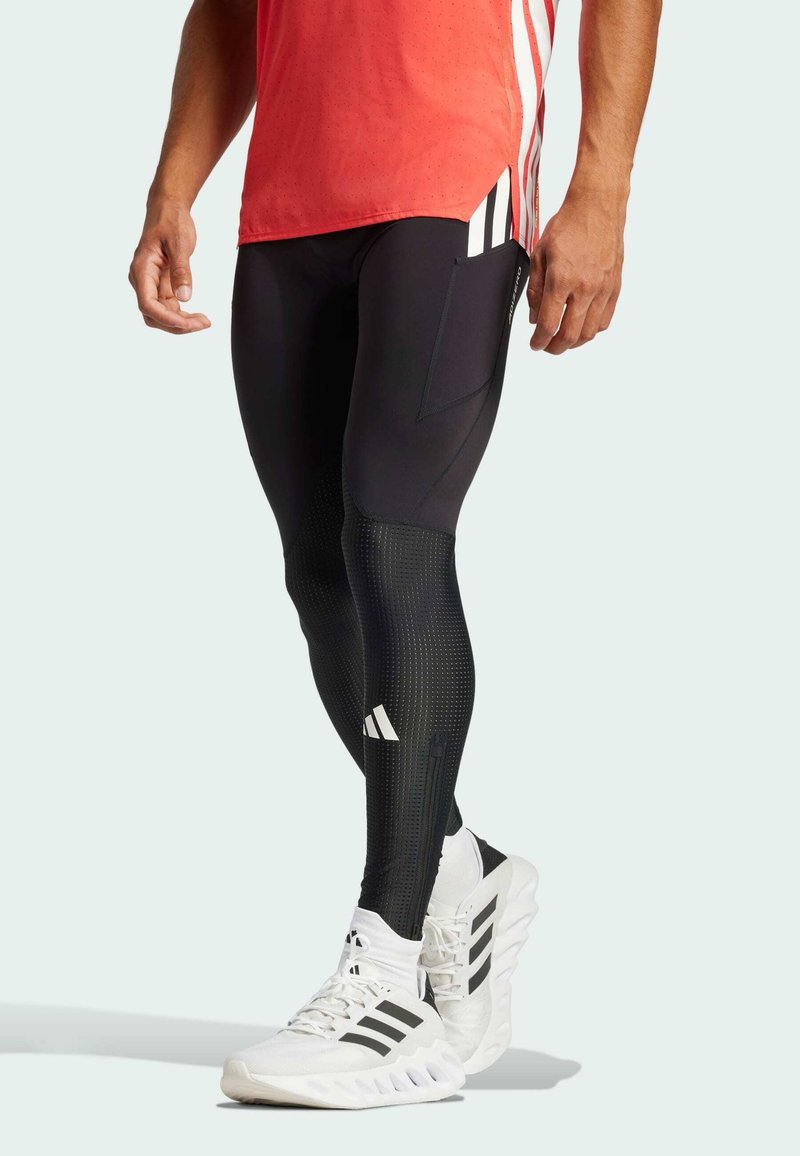 adidas Performance - ADIZERO LONG - Tights - black, Forstør