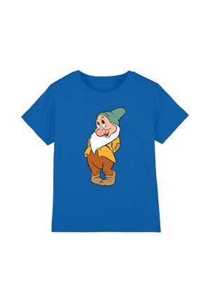 SNOW WHITE AND THE SEVEN DWARFS FLIRTY BASHFUL - Print T-shirt - royal blue