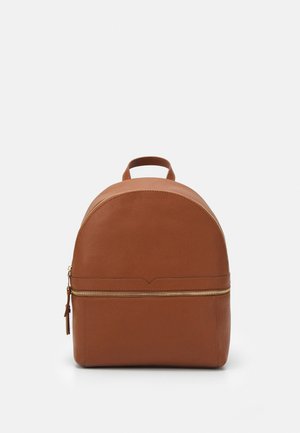 LEATHER - Sac à dos - cognac