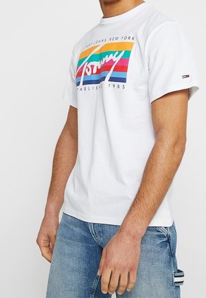 T-shirt print - white