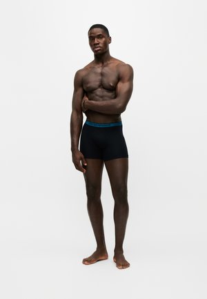 Emporio Armani, 3 PACK - Boxer aderenti lunghi - black