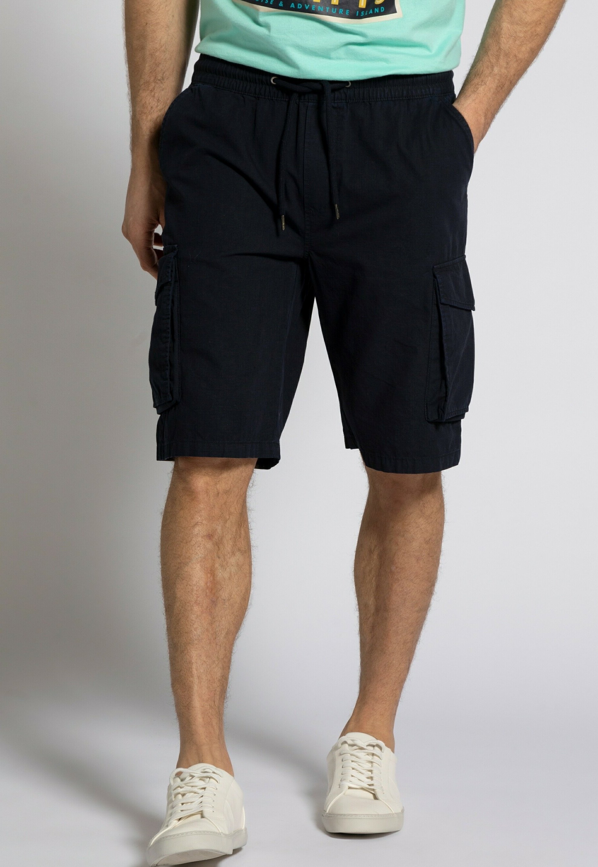 JP1880 GROSSE GRÖSSEN CARGO-BERMUDA - Shorts - dunkel marine/blu scuro -  Zalando