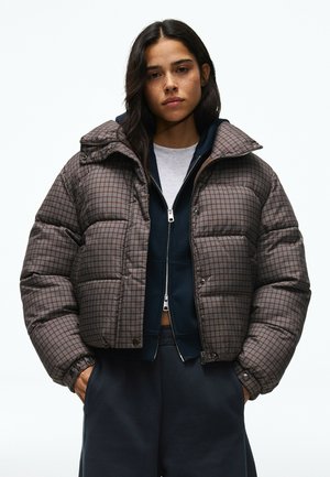 Bershka Veste d'hiver - dark brown