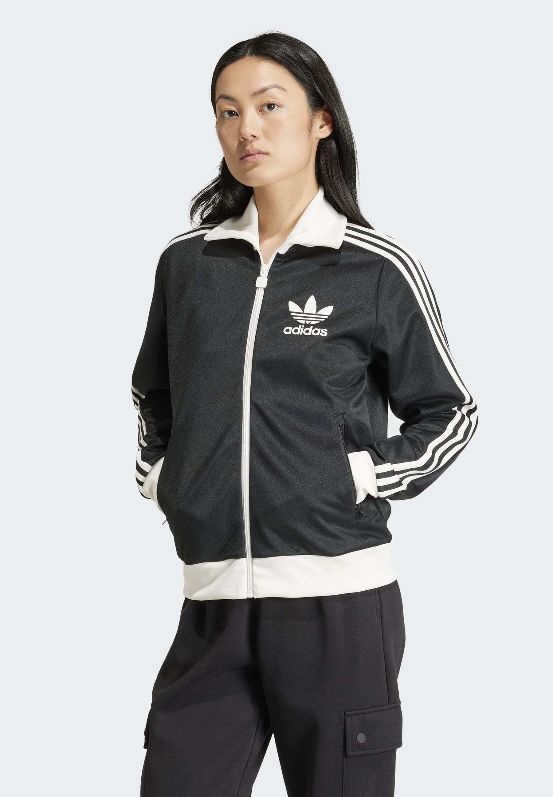 Trainingsjacke - Originals adidas black/schwarz BECKENBAUER -