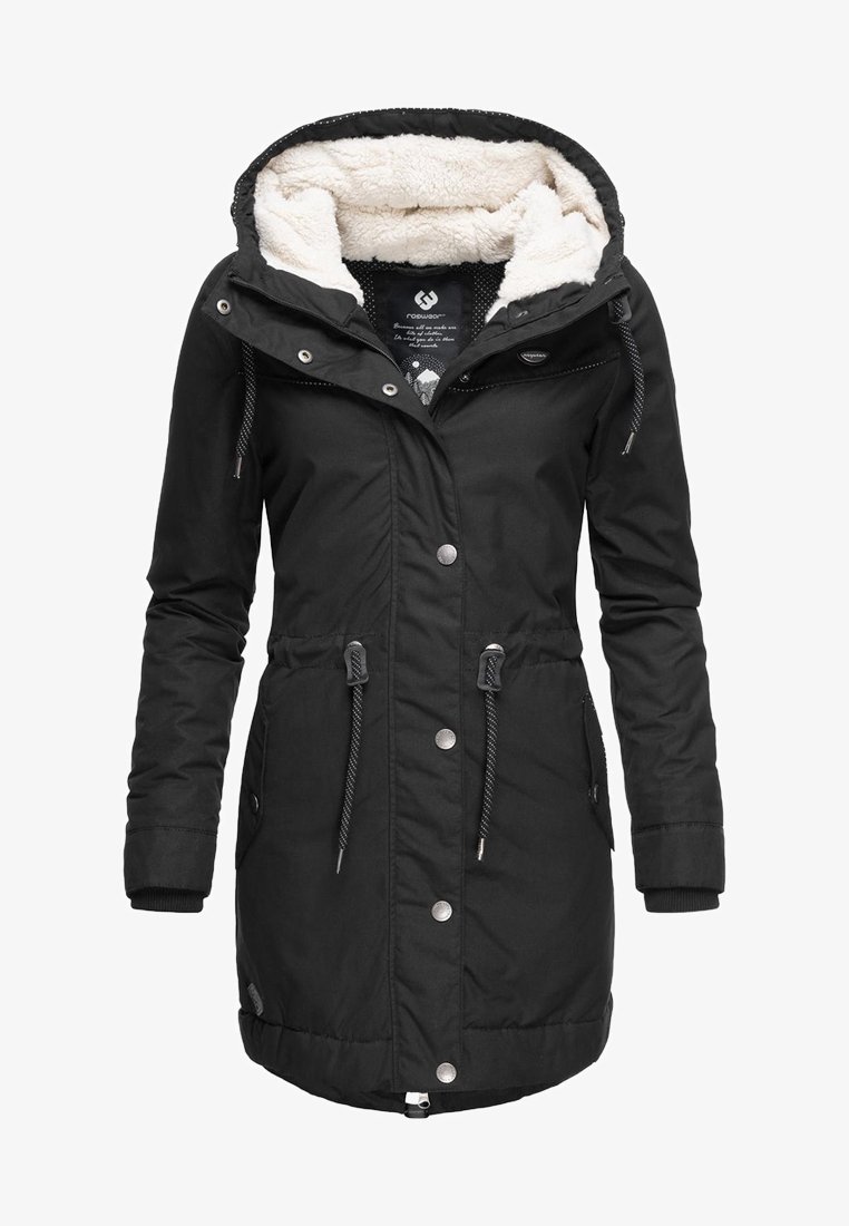 Ragwear YM CANNY - Vinterkåpe / -frakk - black