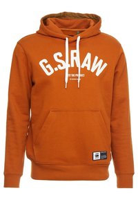 G-STAR Mikina s kapucí - brown