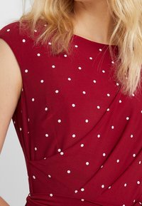 Lauren Ralph Lauren Jerseyklänning - bordeaux